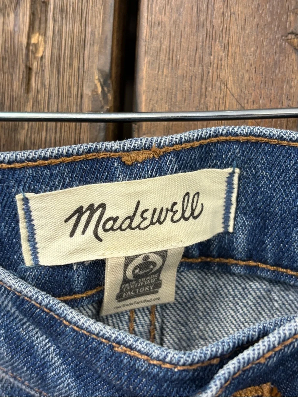 Madewell The Perfect 90's Vintage High Rise Mom Jean in Decatur Wash Size 27